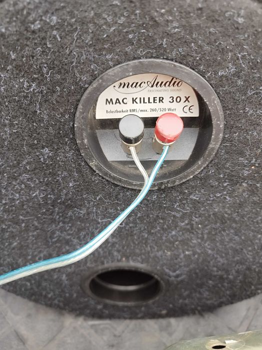 Subwoofer / Tub de bass Mac Audio + statie 500 Wati