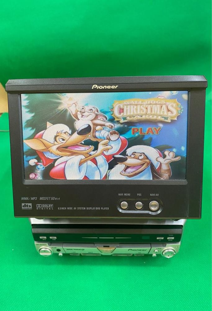 DVD/Cd player auto 1 DIN Pioneer AVH P5700 ecran retractabil