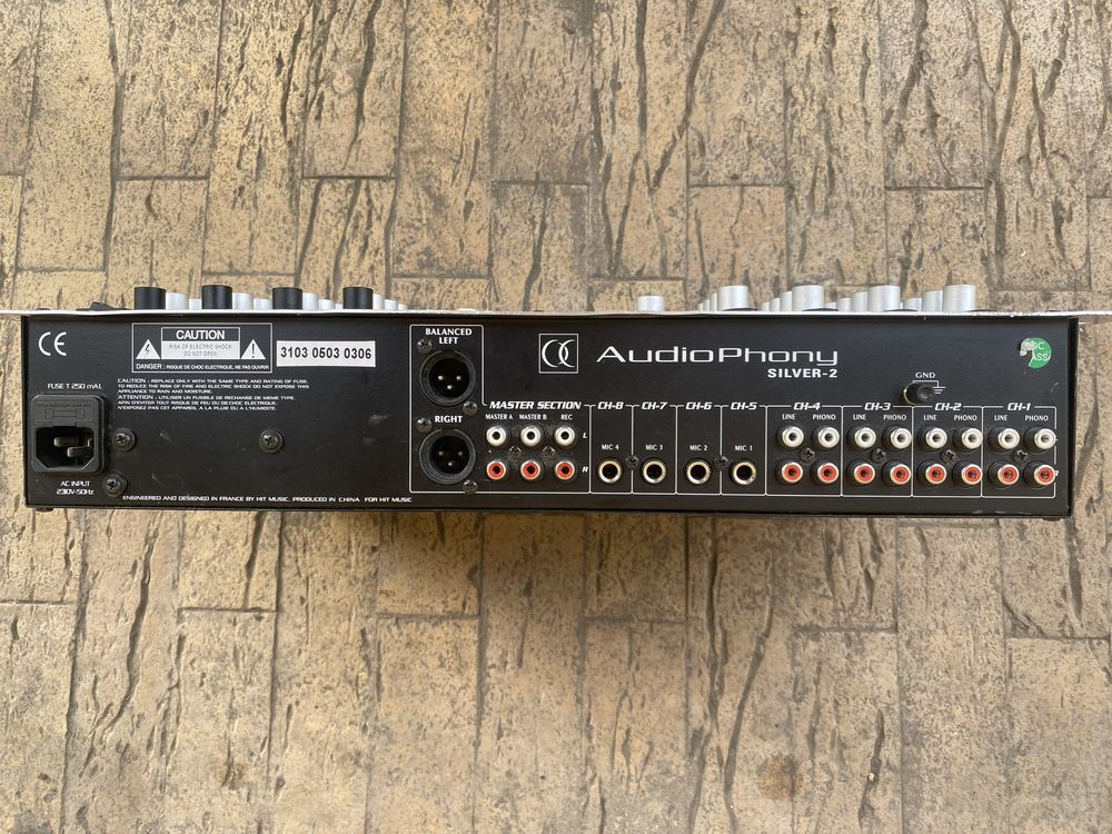 Audiophony Silver 2 mixer audio