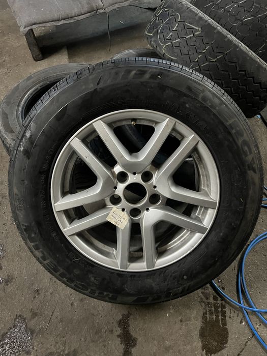 rezerva janta noua pt bmw cu anvelopa 235 65 17 sau de tabla pe 15"