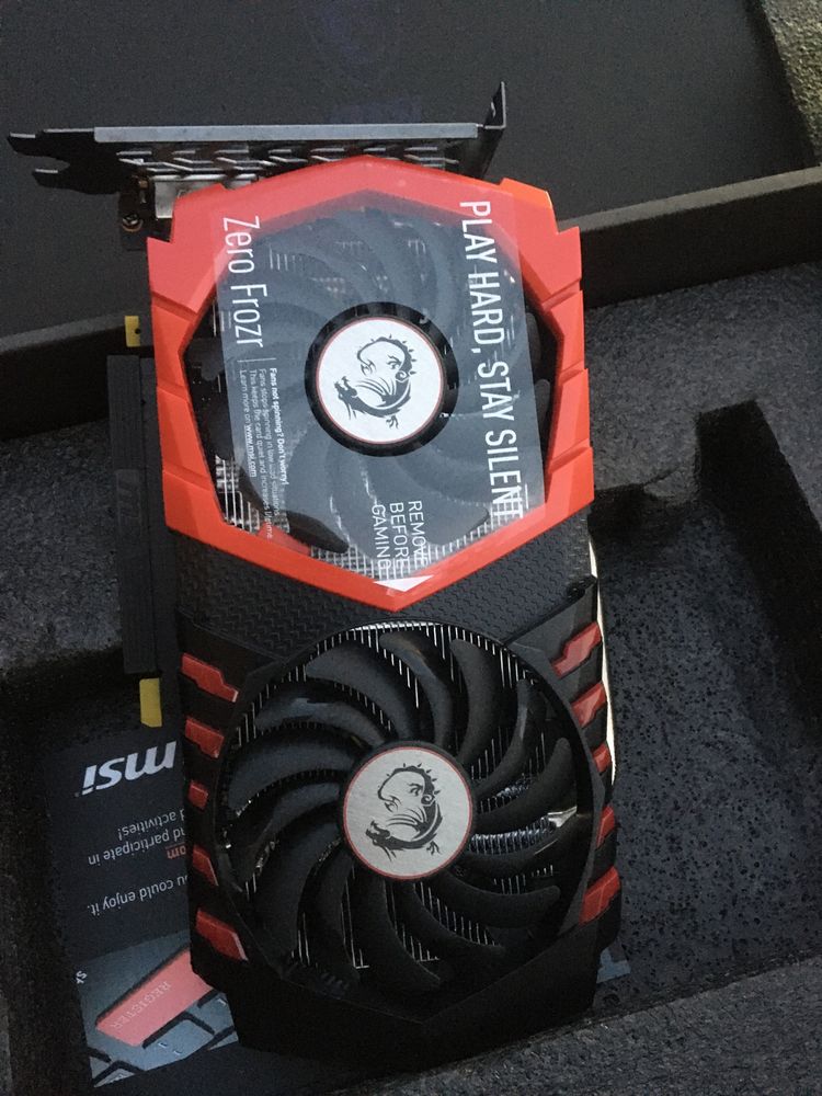 Видеокарта GEFORCE GRX 1050TI, 4GB