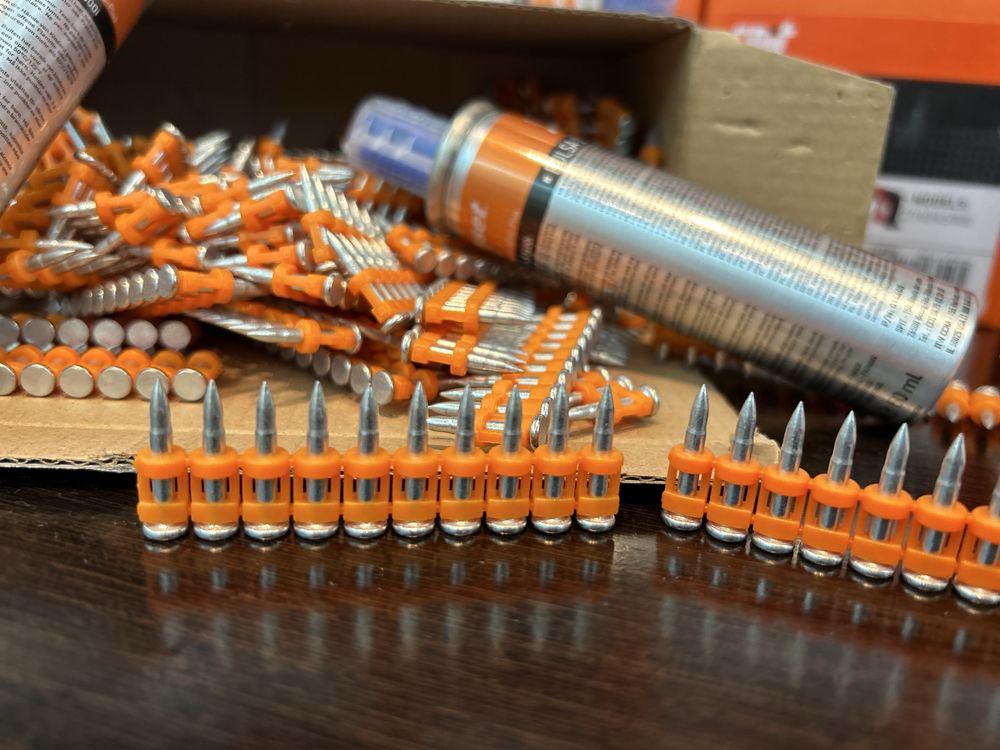 Cuie si Gaz pentru pistol Spit Pulsa, Toua, Tjep, Alsafix, RawlPlug…