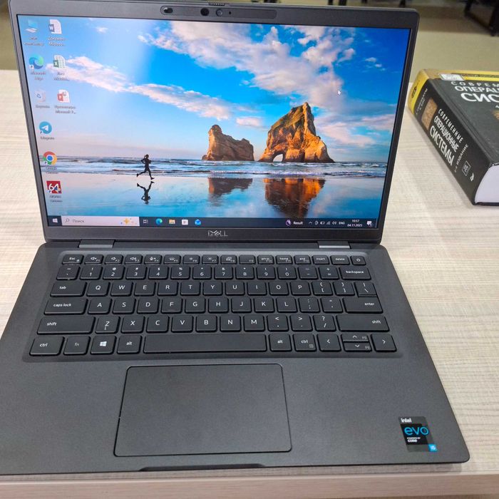 Dell noutbuk sotiladi: 16 GB RAM, 240 GB NVME M2, 14", Core i5 EVO