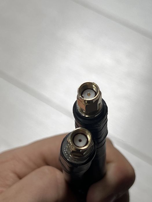 Rpsma tata/male la sma tata/male cablu coaxial lmr400
