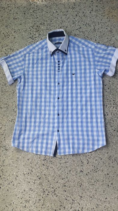 Риза с къс ръкав Giorgio Armani (M) като нова