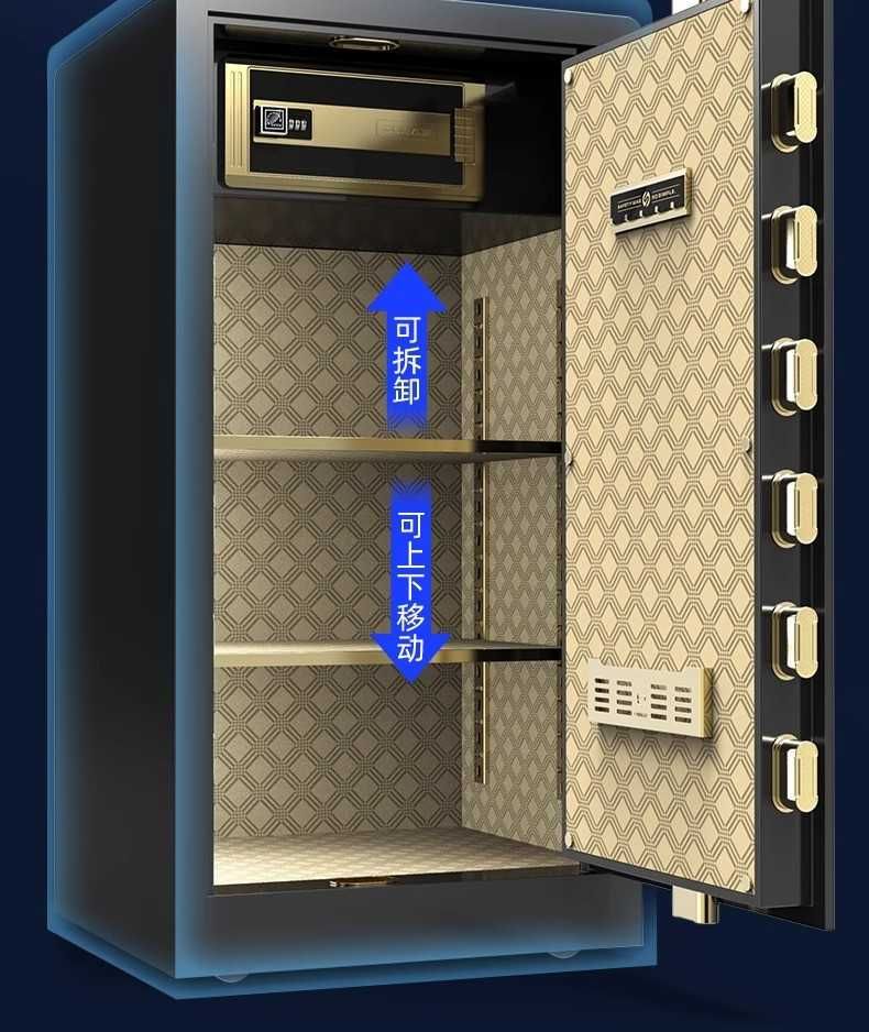 Smart seyf – WiFi, barmoq izi, signalizatsiya bilan