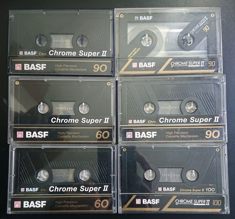 Casete audio Basf Chrome