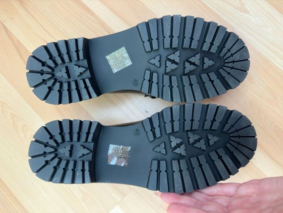 Дамски мокасини черни лачена еко кожа