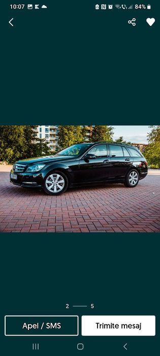 Mercedes C250 204cp cu cutie manuală.
