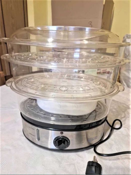 Уред за готвене на пара на 3 нива NEO - 9 литра