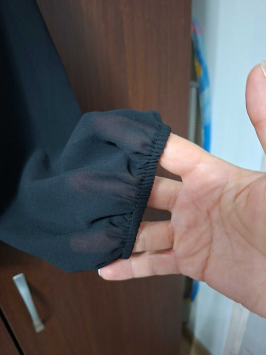 Дамска черна блуза