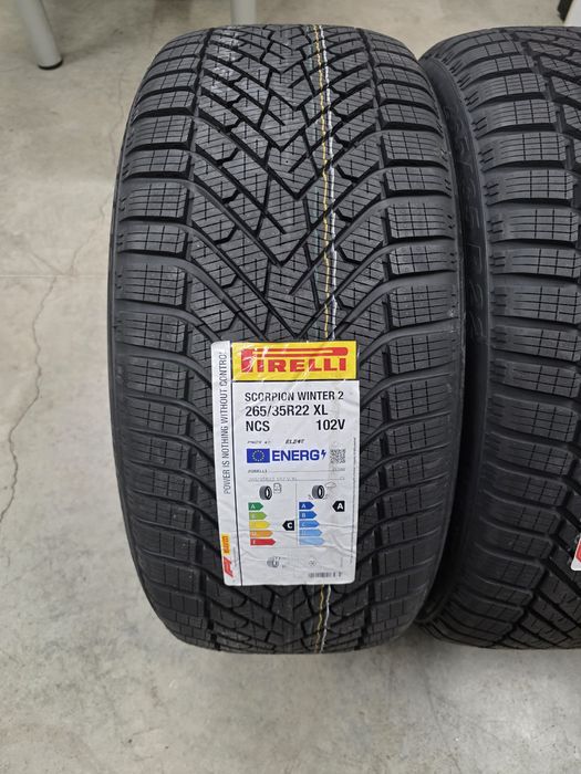265/35/22 4бр.PIRELLI SCORPION WINTER 2 XL ELECTRIC pncs,extra load