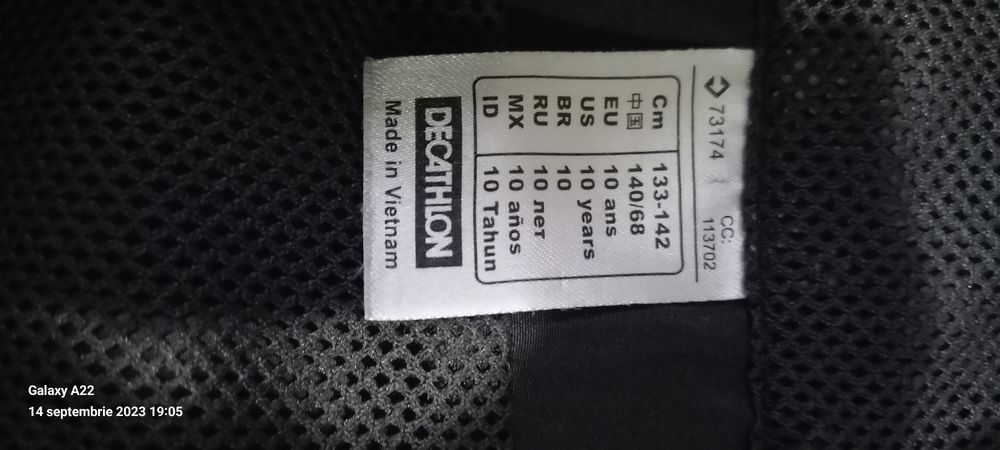 Hanorace mărimea 3xs kipsta și macron