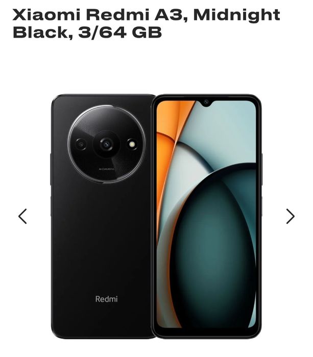 Redmi A3  2 sim xolati yaxshi