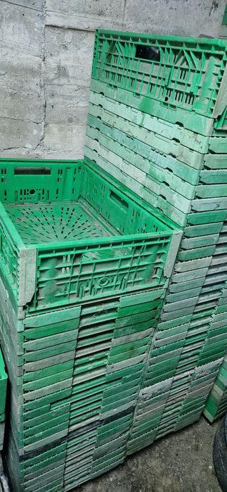 Lădițe plastic pliabile