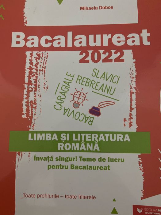 Culegere pentru limba si literatura romana bacalaureat