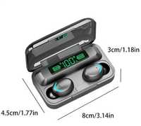 TWS Wireless Earbuds, 9D Stereo HiFi Sound BT Earphone