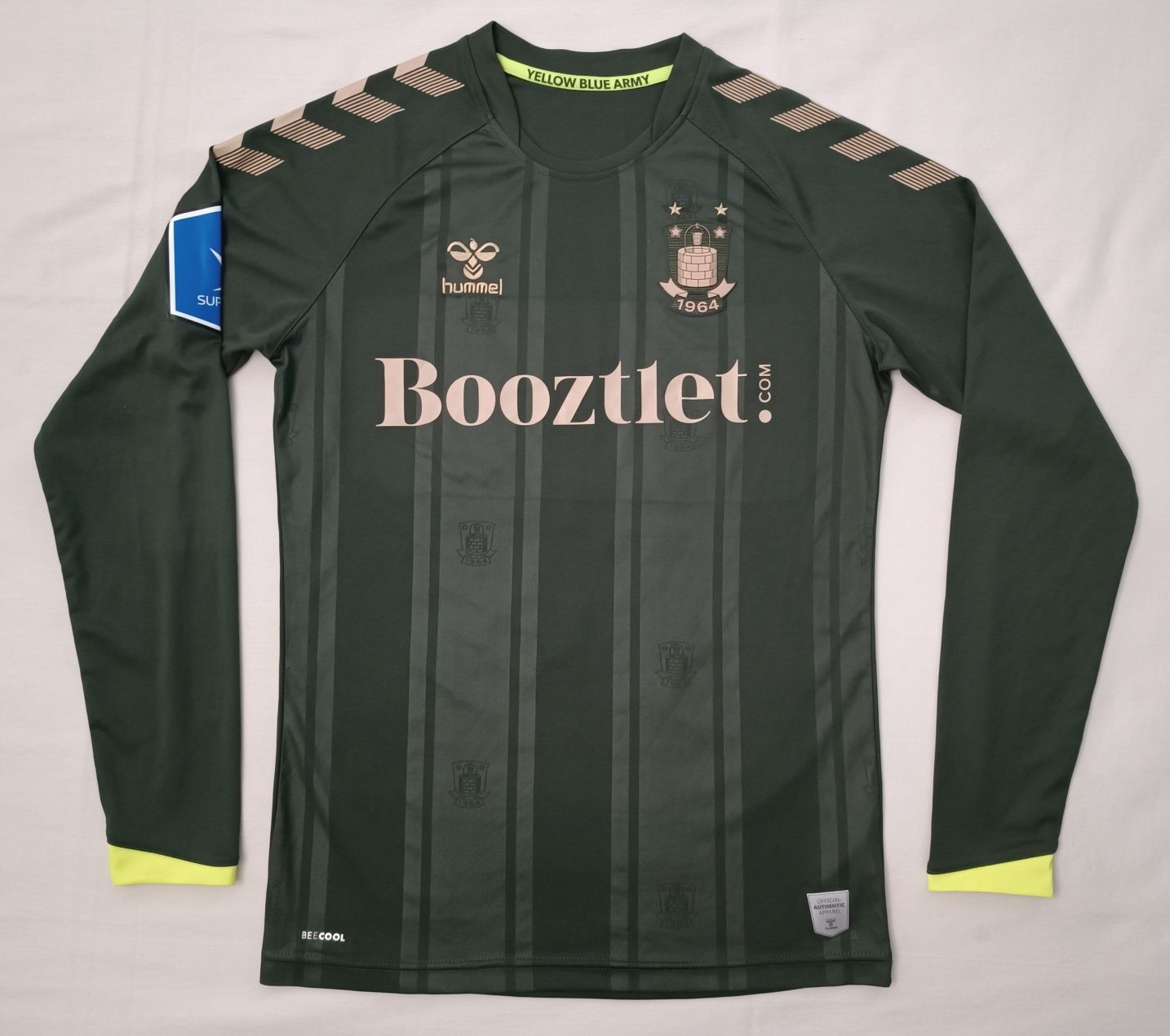 Hummel Brondby IF #8 Away Long Sleeve Jersey оригинална блуза XS спорт