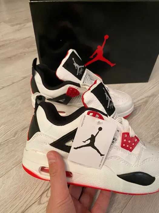 Nike Jordan 4 Retro Red Fire / Adidasi Unisex 2024