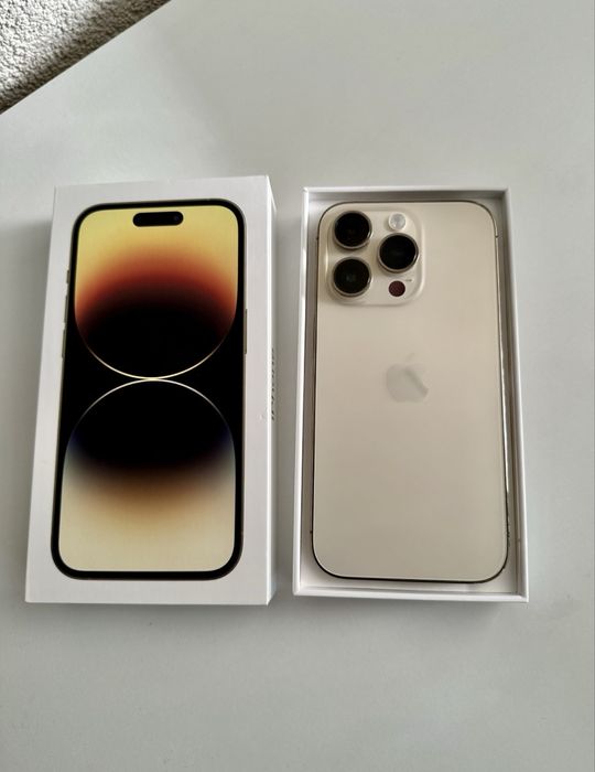 Vând/schimb iPhone 14 Pro !! Gold !!