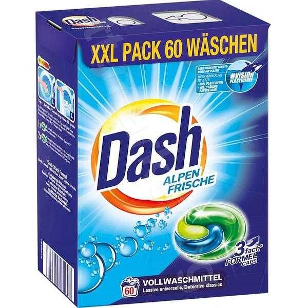 Прах за пране Dash Color Frische, 6 кг, 100 пранета на ЕДРО