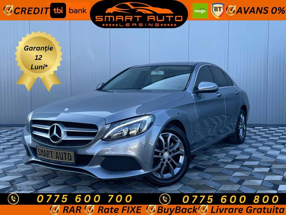 Mercedes-Benz C MB C200CDI//Automata//Piele//LED/Navi//Rate FIXE cu BULETINUL TBI //BT