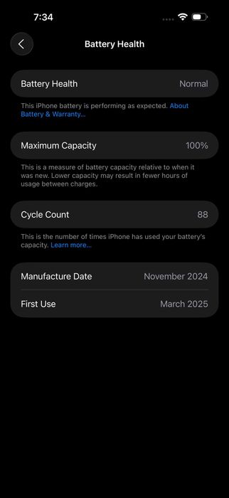 iPhone 16 Pro Max 512 GB, Черен, Без следи като нов