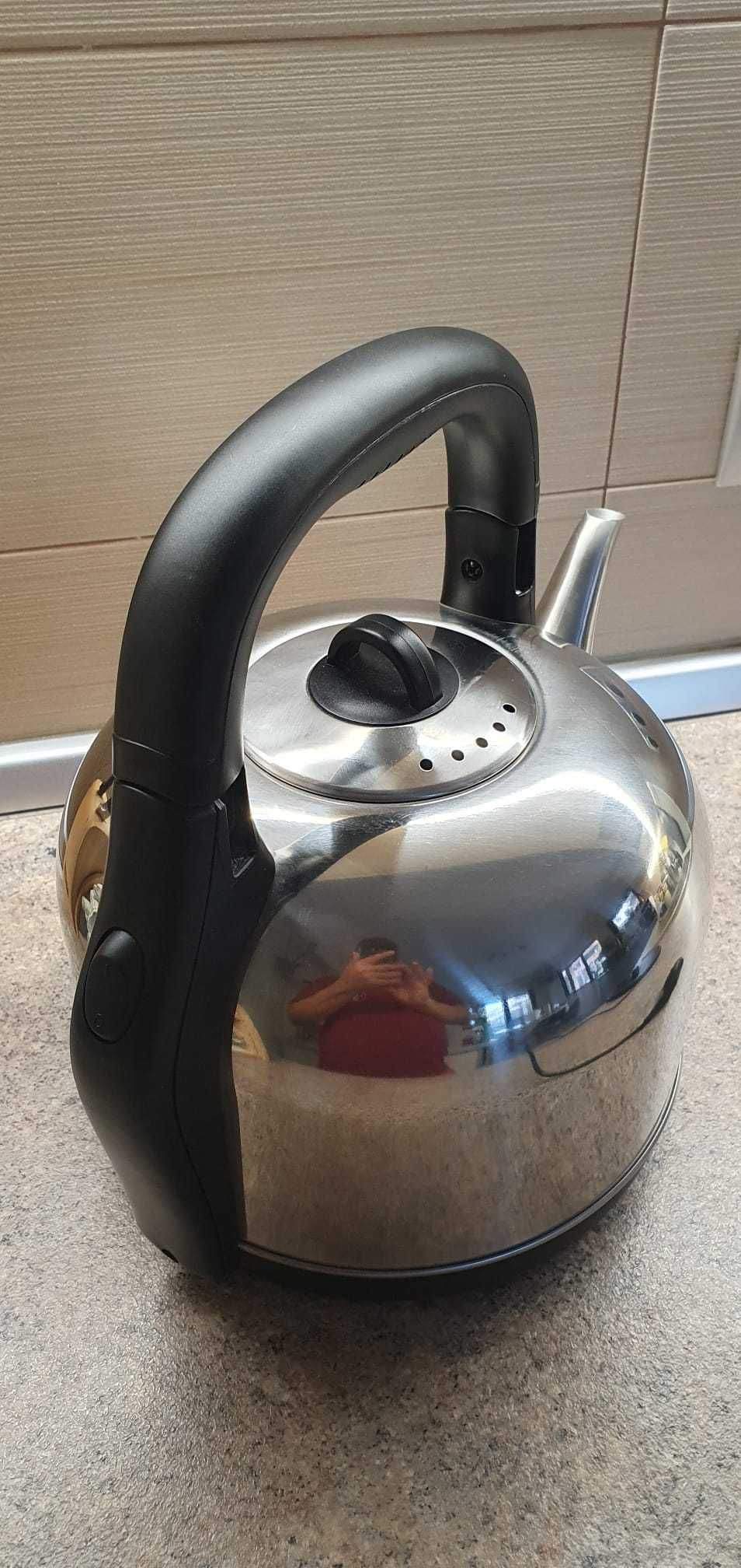 Fierbator electric 4.2 lt, corp si element incalzire inox, 2000W,Hendi