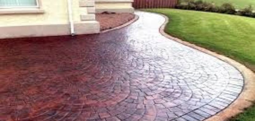 Beton amprentat la pret accesibil