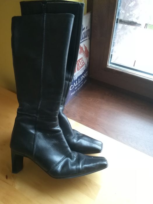Cizme piele 36 1/2