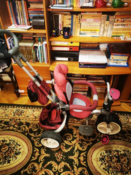 Tricicleta coccolle 4 in1, folosita