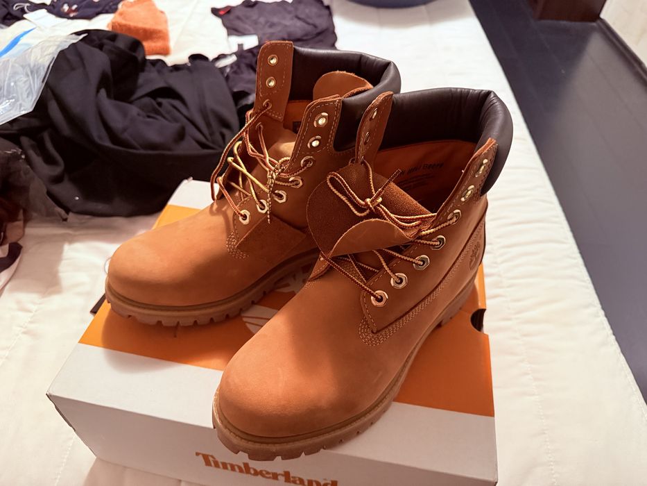 Timberland Premium 6 in Lace Waterproof Wheat 42/8.5