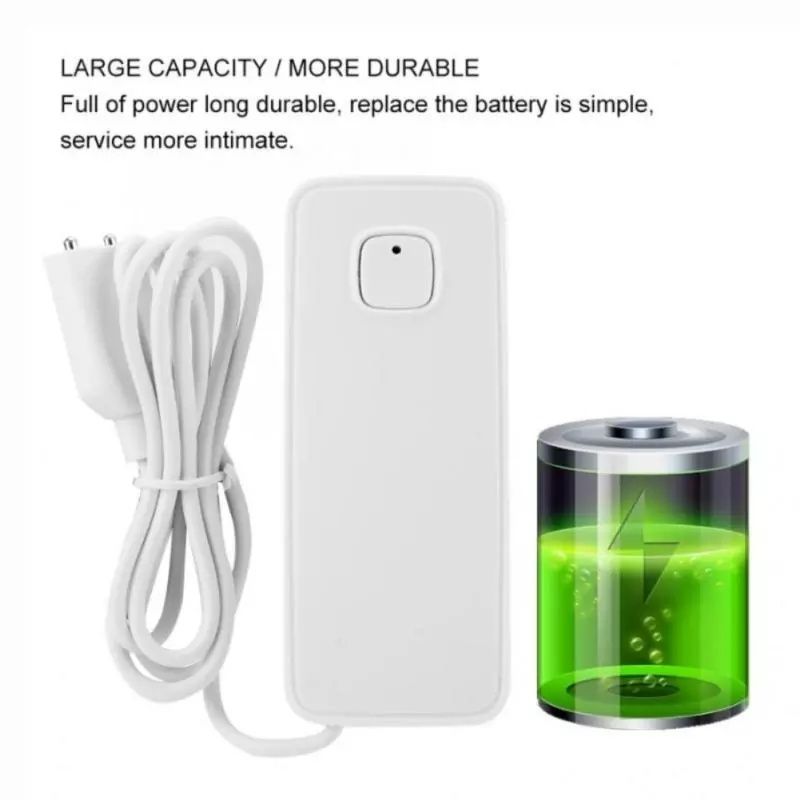 Tuya Smart WiFi или ZigBee Сензор за засичане теч на вода/наводнение