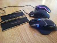 Mouse Steelseries,Razer,Logitech,Rami DDR4 Corsair LED