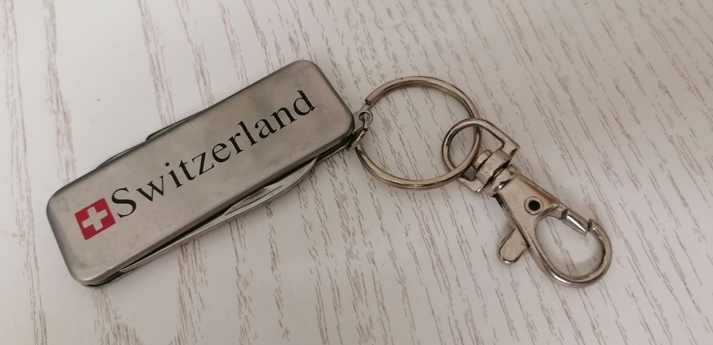 Suvenir elvetian din inox
