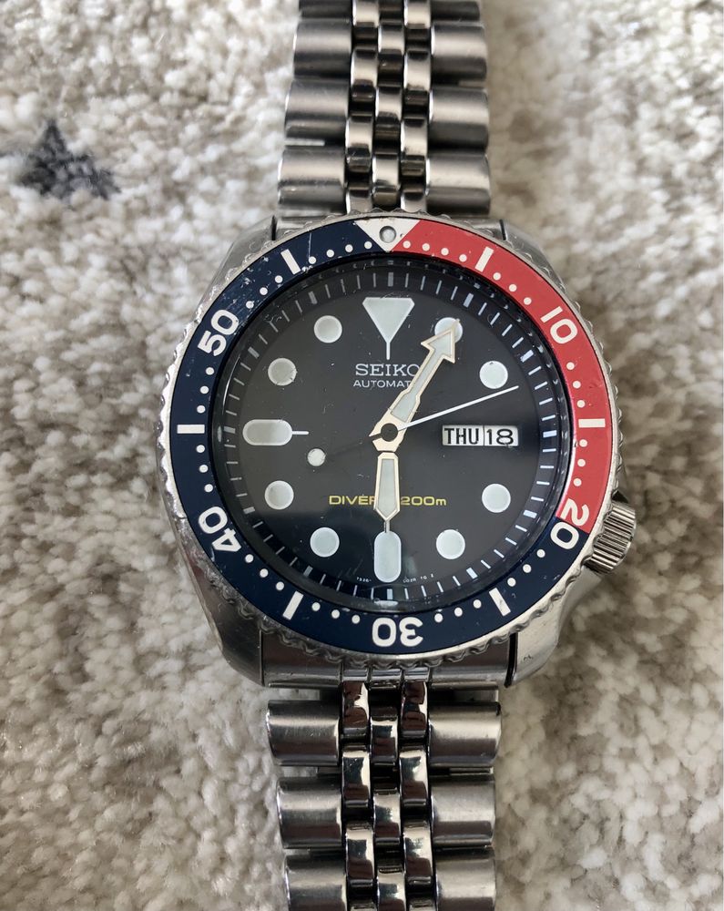 Seiko SKX nu schimb cu Oris Mido Edox Casio Longines Orient Doxa