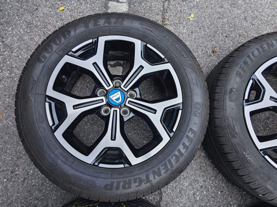 4x Jante Originale din Aluminiu de Dacia Duster pe 17"