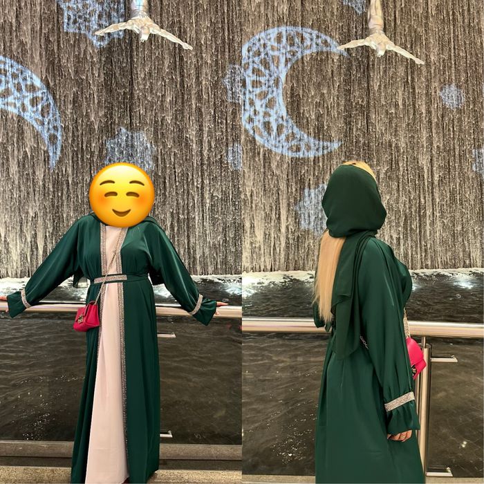 Красивая абайка на вечер или на повседневку