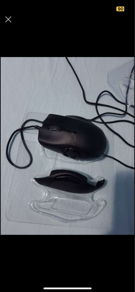 Vând tastatura vertux si mouse razer