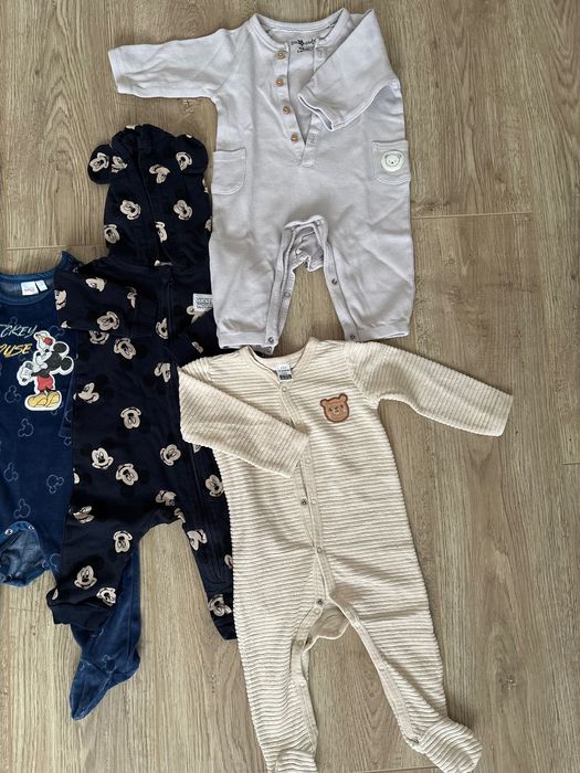 Бебешки ромпъри 7 бр, размер 68