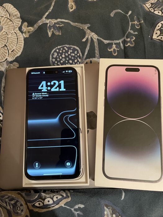 iphone 14 PRO MAX 512gb с кутия и зарядно