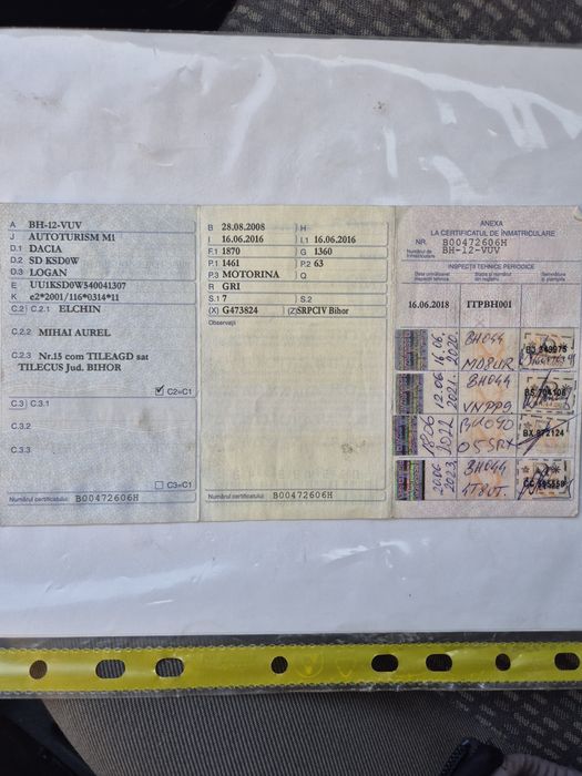 Vand logan mcv 7 locuri