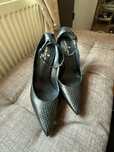 Pantofi toc Massimo Dutti piele