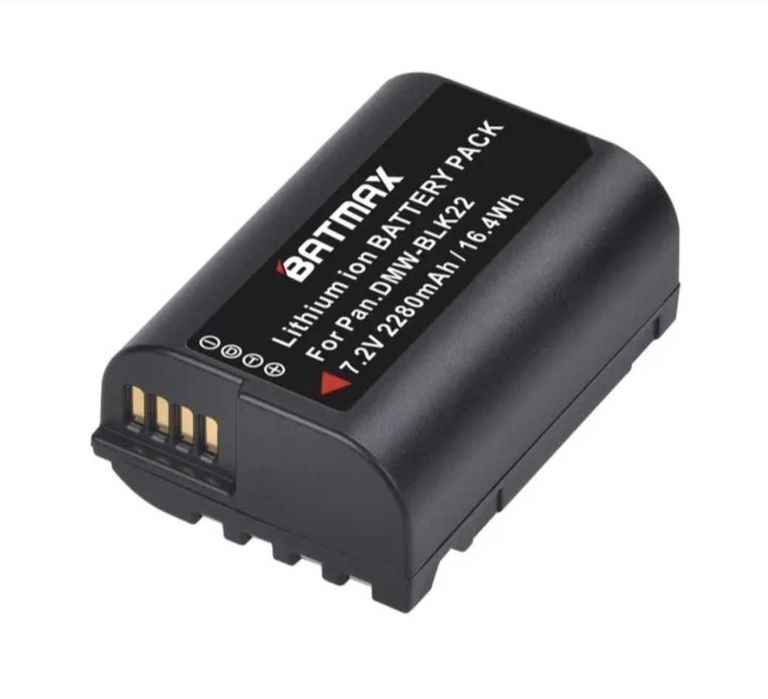 Acumulator DMW-BLK22 pentru panasonic S5 G9 GH5II S5K GH5S GH6 GH7