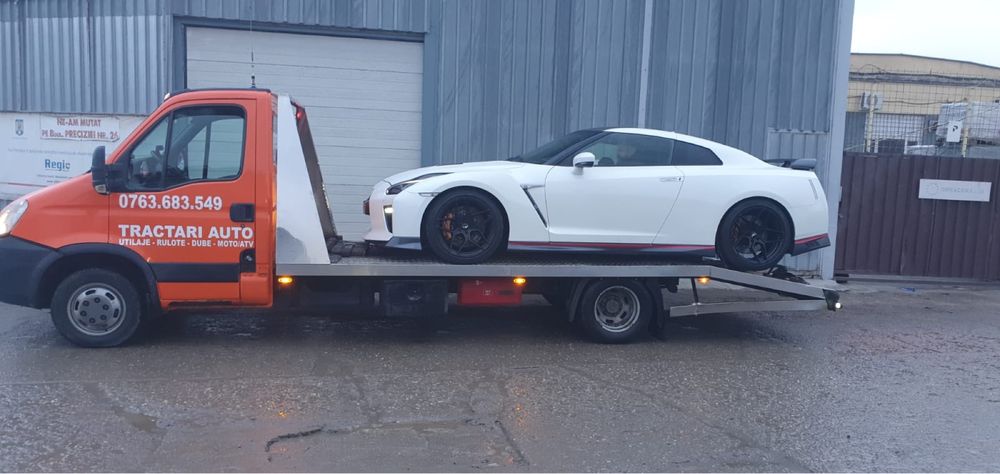 Tractari auto joase Transport dibe utilaje Asistenta rutiera