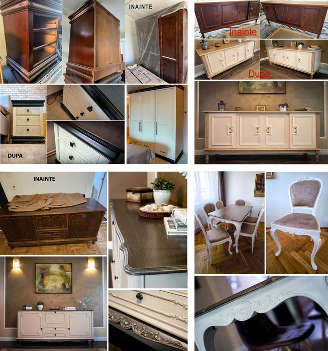 Reparare Restaurare Reconditionare mobila - mobilier