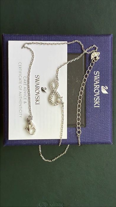 Colier Swarovski+Victoria’sSecret+ brățară argint+lant+inel argint