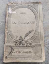 Carte Andromaque scrisa de Jean Racine 1925