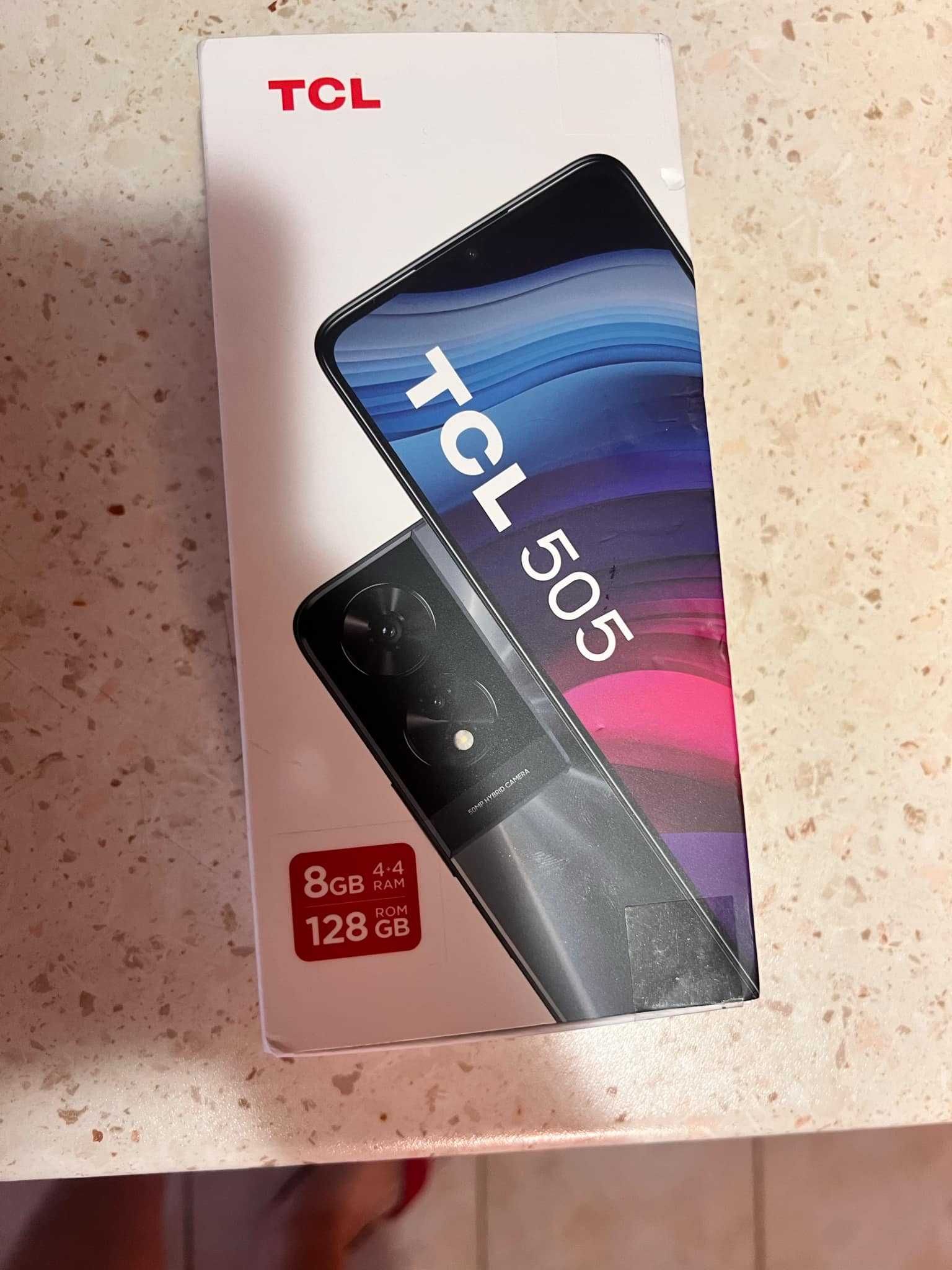 TCL 505 чисто нов с договор от А1