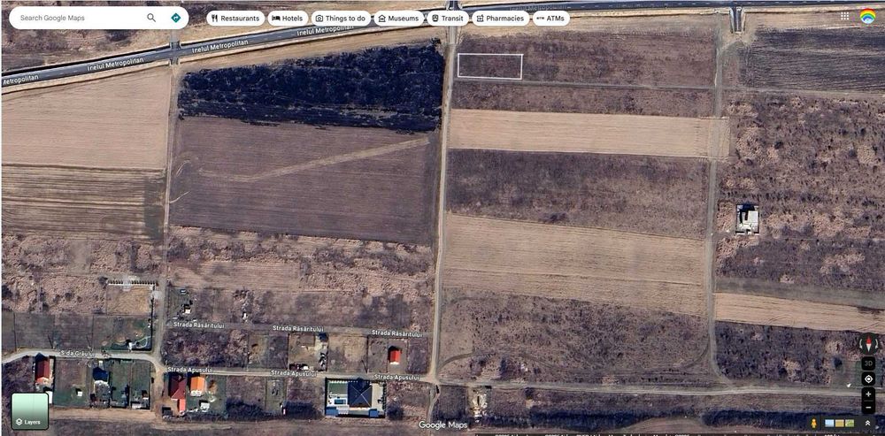 Teren Cihei langa Inelul Metropolitan 1000m2 - intravilan PUZ PUD